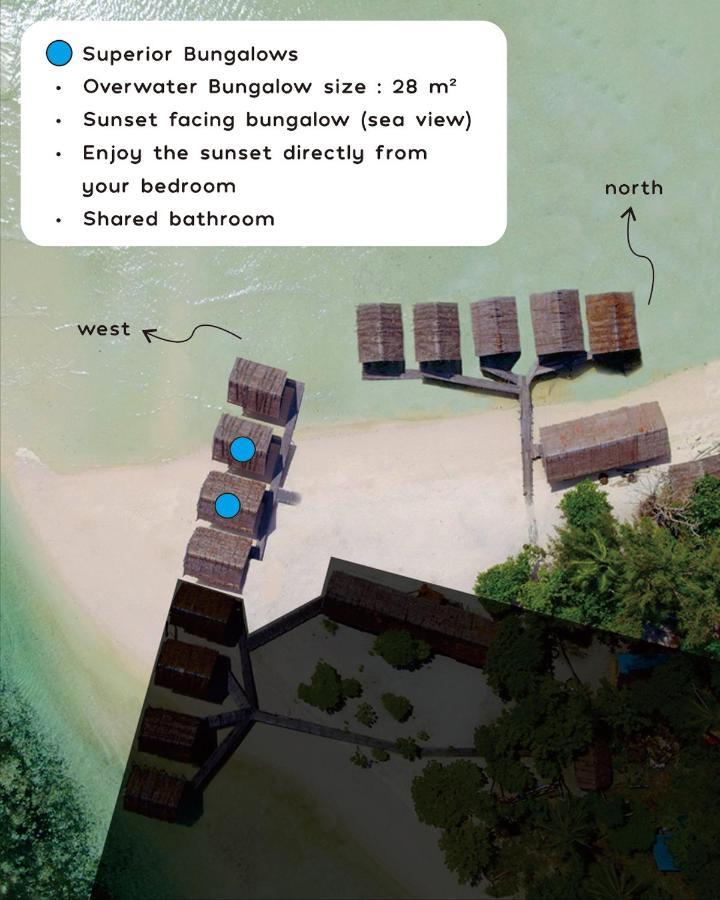 Kri Raja Ampat Bungalows Экстерьер фото